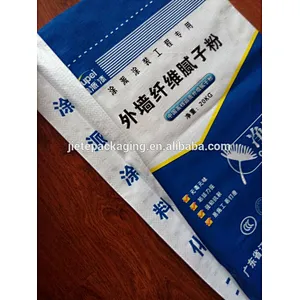 Construction use 25kg bopp laminated pp cement bag for dry mix mortar