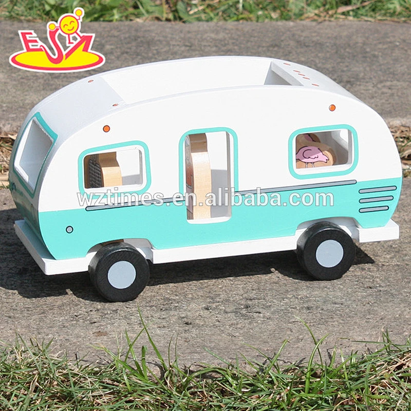 top fashion people and animals wooden toy car plans for children W04A313