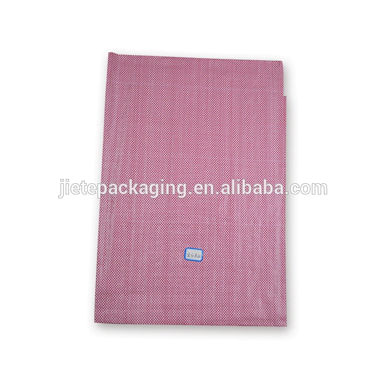 Cheap hot sale large bopp laminated pp woven knitting bag for powder packing