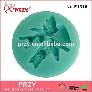 Bowknot Silicone Flowers Fondant Molds,sugar paste Mould,fashion silicone fondant mould