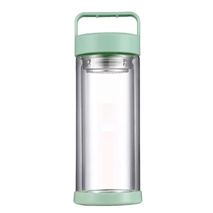 Guangzhou Manufactory Custom Logo Coffee Mug High Borosilicate Glass Water Bottle for Home