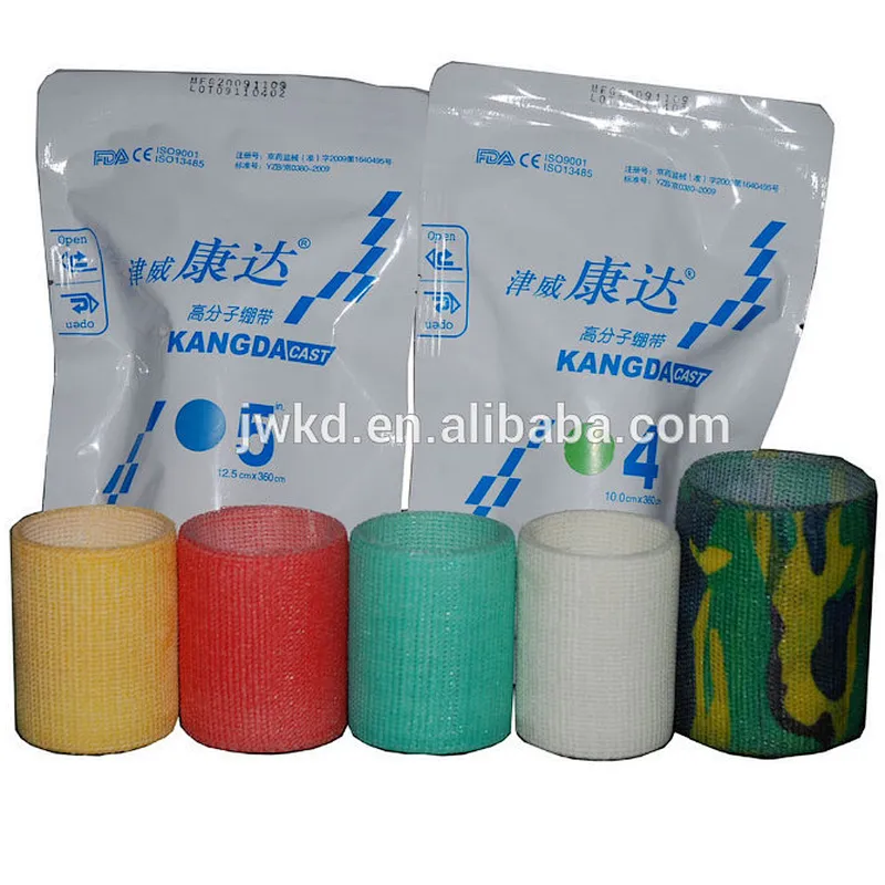 Manufacturer High Strength Breathable Medical Orthopedic Casting Tape