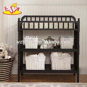 2018 Wholesale baby cheap changing table in wood W08C116B