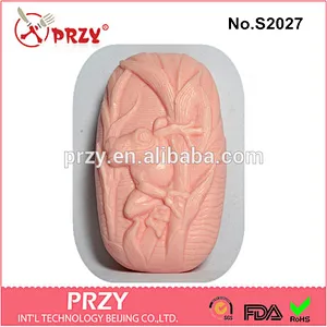 Eco-friendly DIY craft handmade frog silicone soap mold