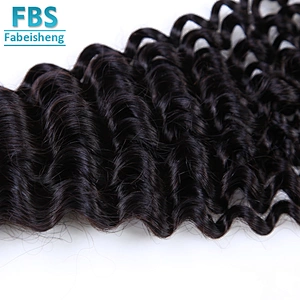 2018 FBS High quality human hair weft double drawn hair 100% unprocessed virgin hair