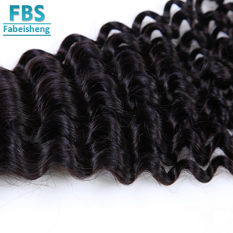 2018 FBS High quality human hair weft double drawn hair 100% unprocessed virgin hair