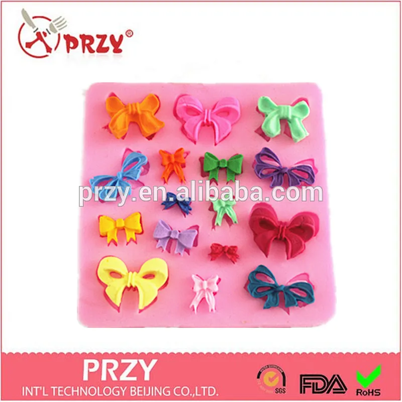 Bow Tie Silicone Fondant Mold Cake Decorating