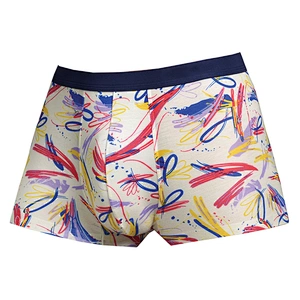 Custom Plus size 3XL 4XL 5XL mens underwear boxers with custom elastic waistband