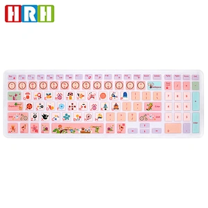 Dustproof Waterproof Laptop Keyboard Skin keyboard dust cover for dell laptop silicone Cover 15C 15CR 5000 15MR 15M 15MD 15L