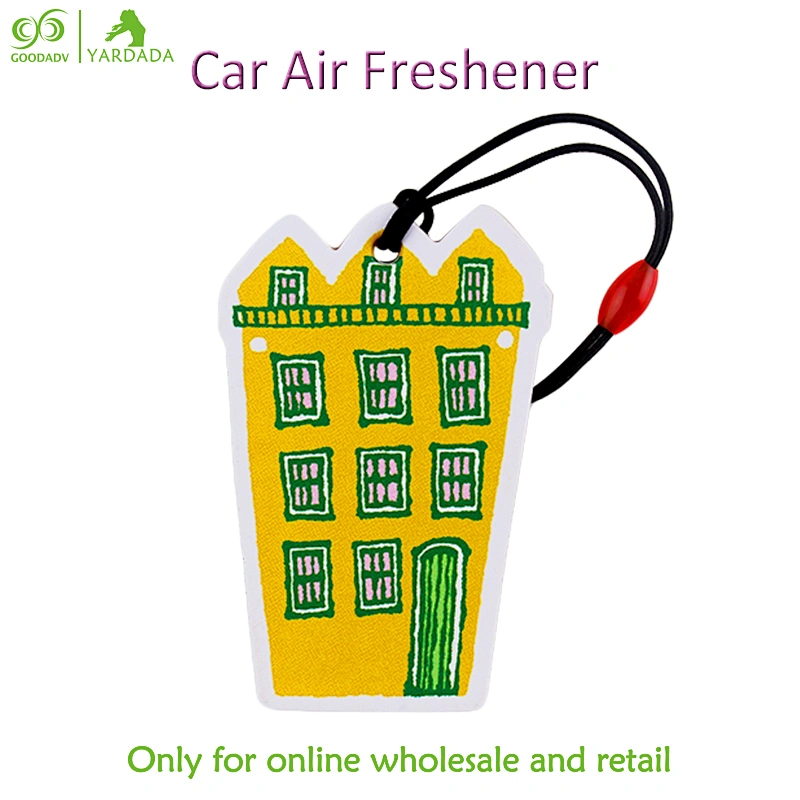 house shaped car scents air freshener auto ornament car-styling high quality perfume pendant hot car accessories