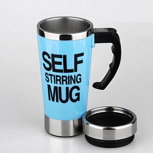 Guangzhou manufactory wholesale self stirring coffee mug automatic mixing milk cup
