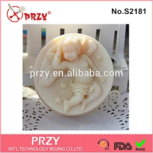 DIY handmade flying angel silicone molds for soap making