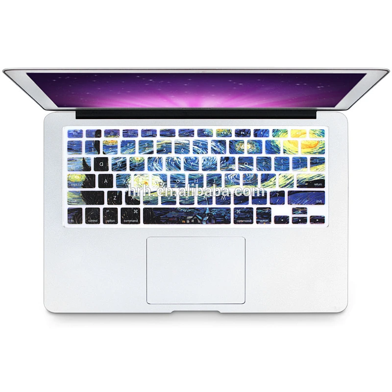 2 in 1 Starry Night keyboard cover and case pc computer for macbook pro case 13