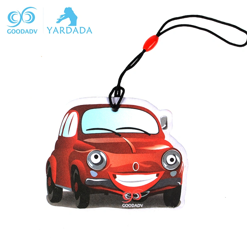 Wholesale cartoon shape car paper air freshener custom scents air freshener/custom lots of scents