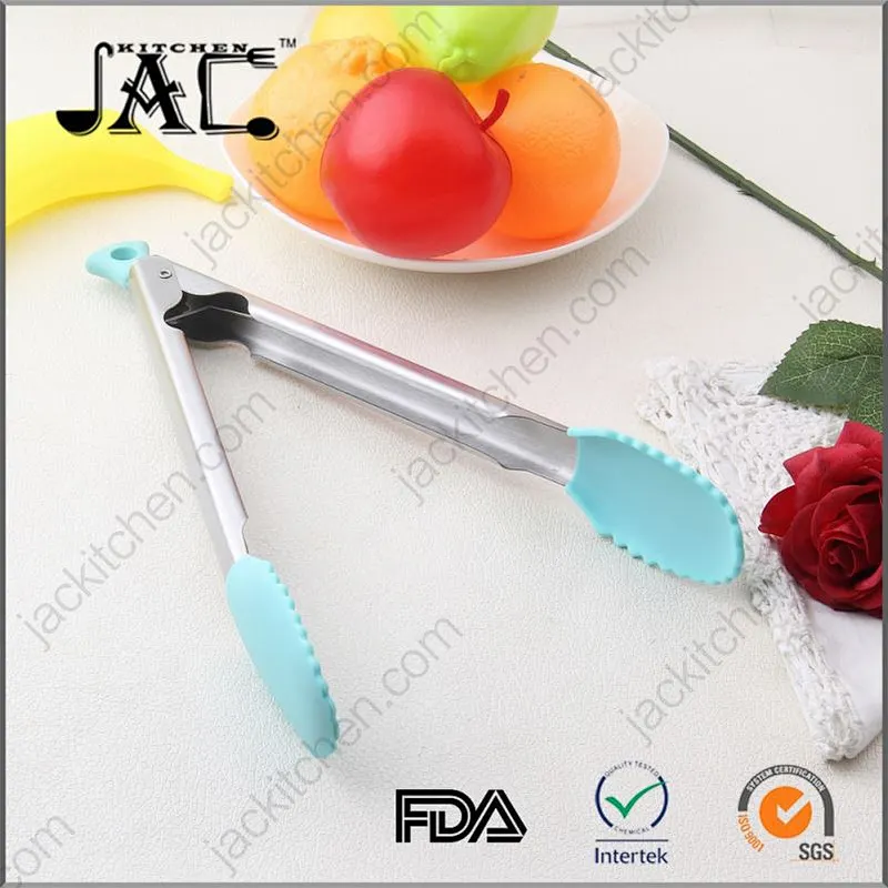 Hot Sale Stainless Steel Pp Metal Salad Tongs