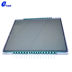 square flat lcd display screen for water meter