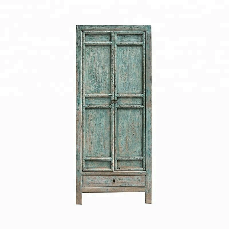 wholesale rustic reclaimed old wood shabby chic distressed wardrobe furniture