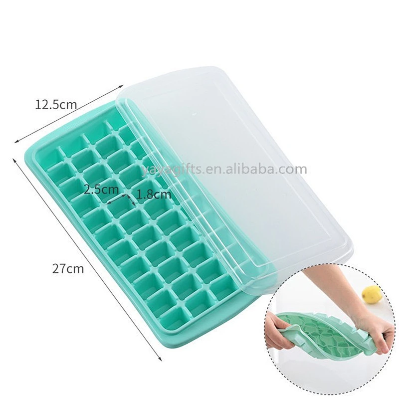 reusable silicone ice cube trays