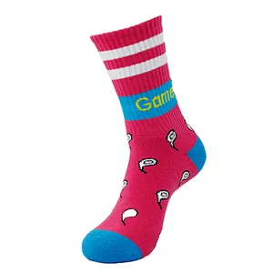Women Casual Length Below Knee Jacquard Lovely Cartoon Pattern Fashion Socks