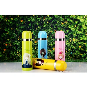 350ml 500ml vacuum cups with 304 stainless steel food grade vacuum flask for sport