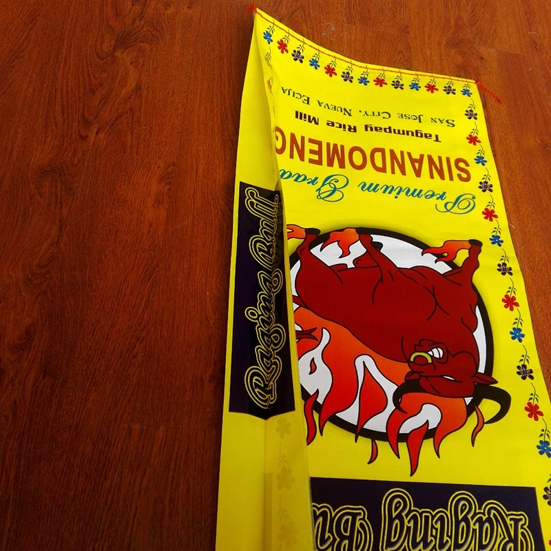 Customized design printing laminated basmati rice packaging bag
