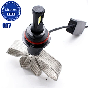 Lightech GT7 Auto Car Accessories 40W 8000Lm Led Headlamps H4 H13 9007 9004 Led Headlight Car