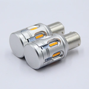 LANDJOY S1C 24SMD 2020 1000LM error free bulb BA15S BAU15S p21w 1156 CANBUS led light amber