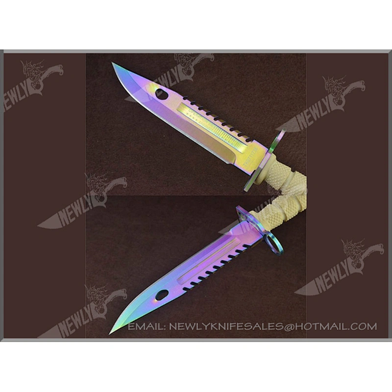 Popular Steel Blade Tactical Military Knife Fixed Knife