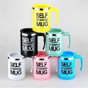 Home Outdoor 400 ml Protein Stir Cup Stainless Steel Electric Automatic Mixing Cup Coffee Mug