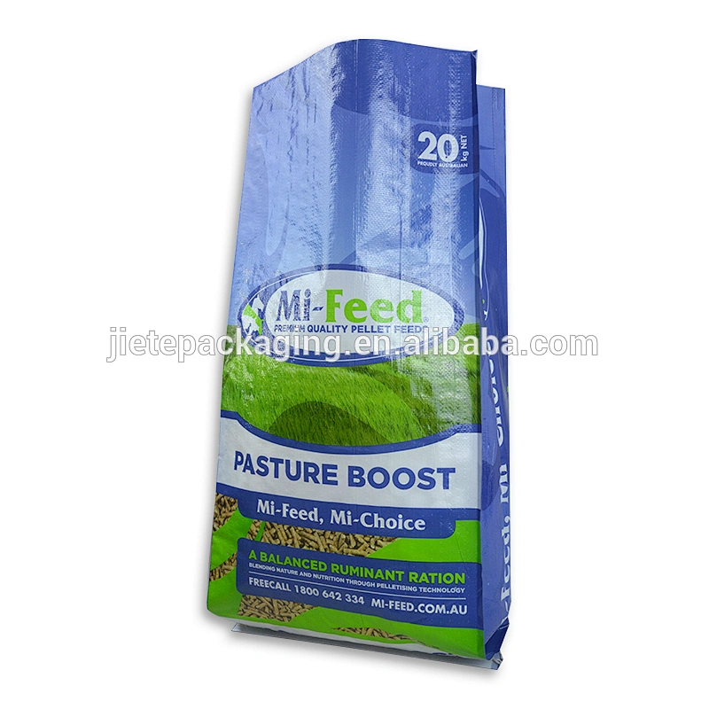 Advanced feed bags Horse feed color woven bags New material transparent woven bag