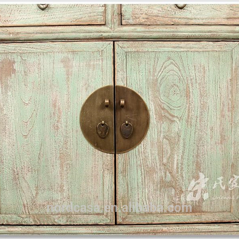 Chinese Antique Vintage Recycled Wood sideboard cabinet