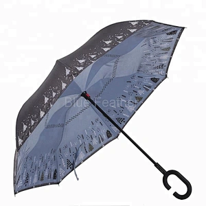 Reverse Umbrella inverted Manually Umbrella Outdoor Umbrella
