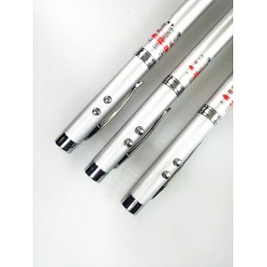 4in1 Ball Pen Laser Pointer Telescopic Point Teacher Led Light Torch