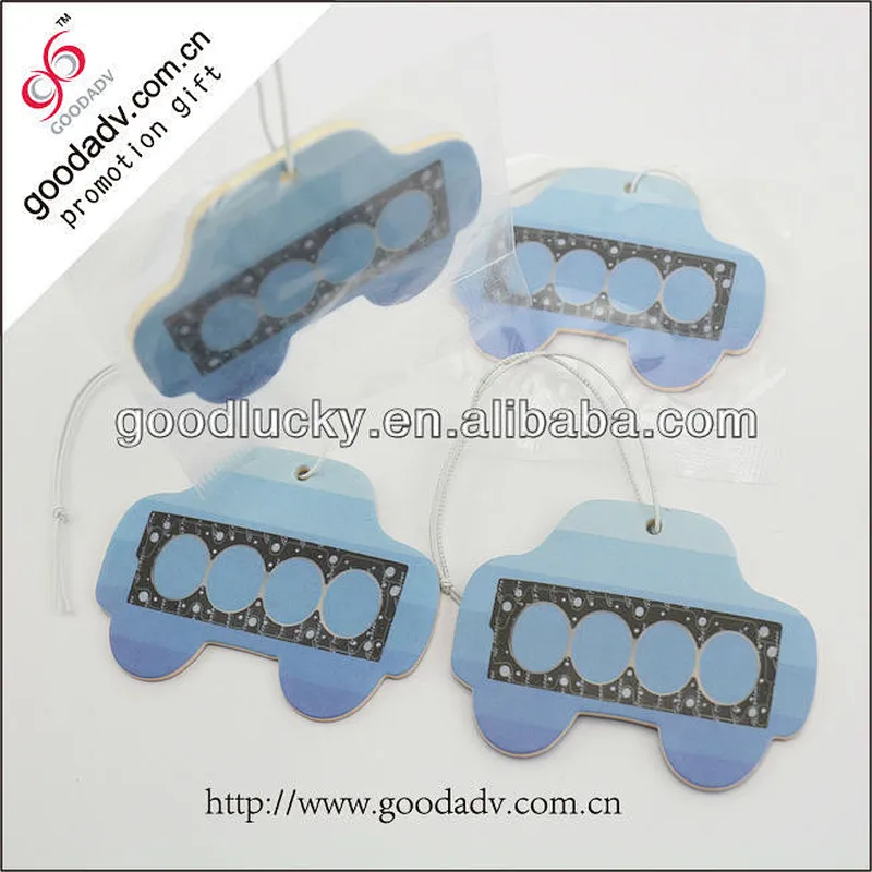 2017 hanging aroma paper hotel air freshener for car