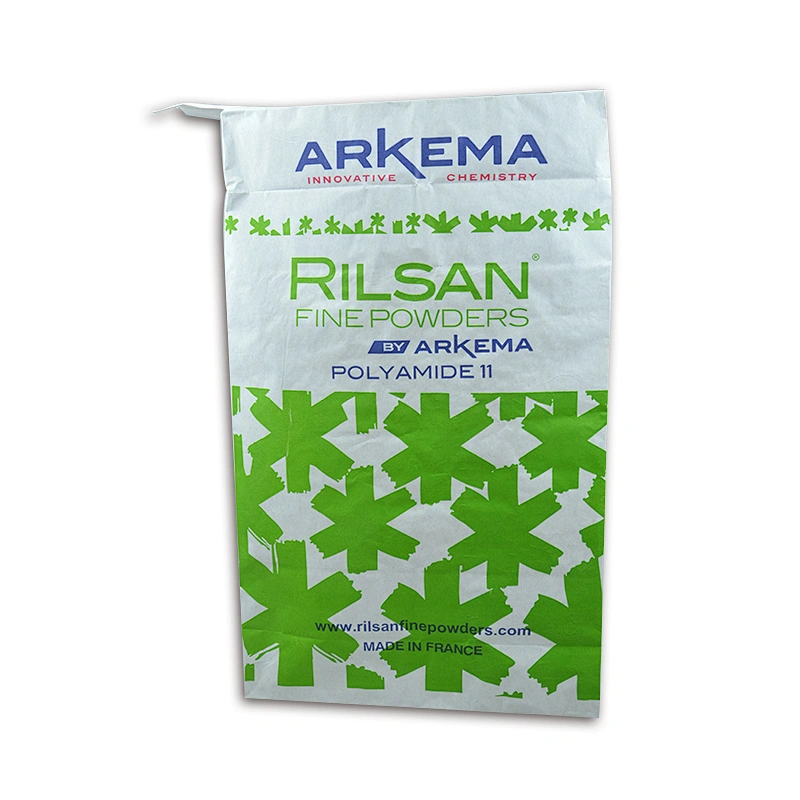 Green kraft paper cement bag factory sale 25kg wholesale