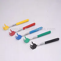 Handheld Extendable Stainless Steel Colorful Hand Shape Back Scratcher