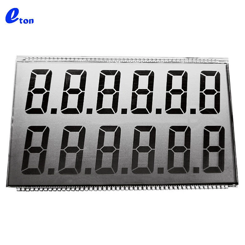 Transmission character LCD module 2 lines 6 bits
