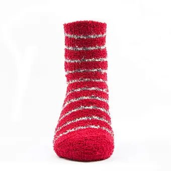 Custom half terry adult size cotton women basketball sox sport non slip socks