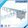 Economic automatic stainless steel rubber belt conveyor for SPX inkjet printer