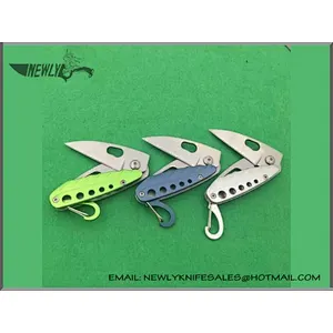 Outdoor Camping Plated Blade G10 Folding Knife