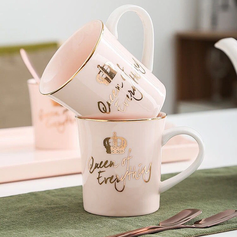 Porcelain Cold Water Kettle Cup Set 2019 Promotional Ceramic Tea Set European Style Tea Cup Home Use