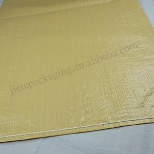 Cheap yellow pp woven trash bag plastic construction garbage bag