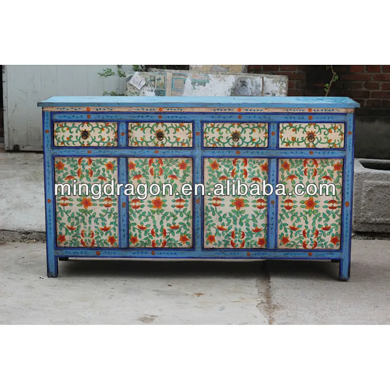 Chinese Antique Tibet Cabinet bedroon furniture