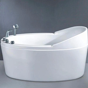 Hot selling 1 person elegant freestanding bathtub shower hot tub