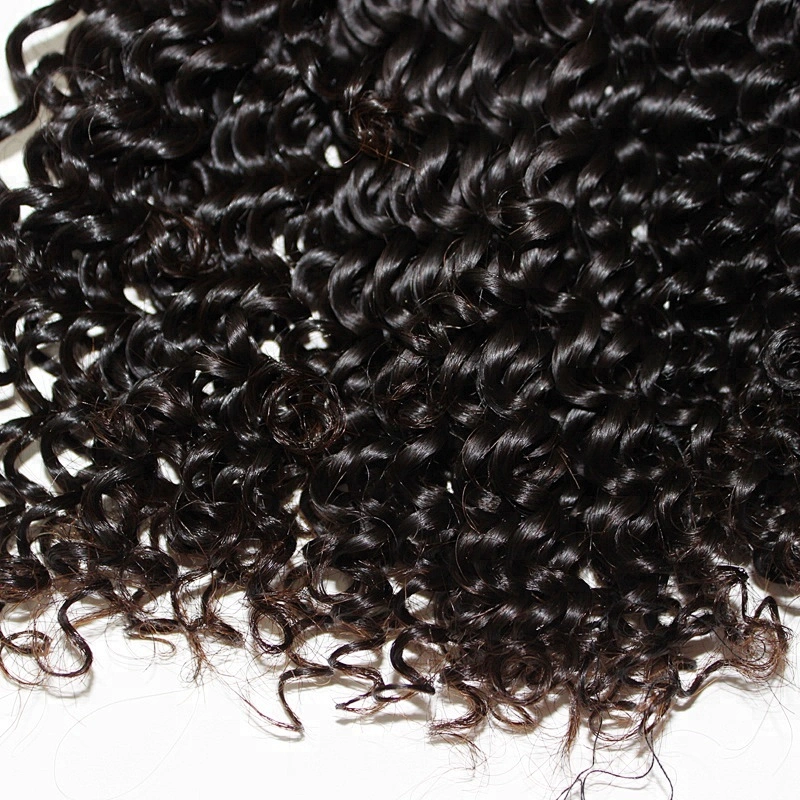 Virgin Mongolian Kinky Curly Remy Hair Weave