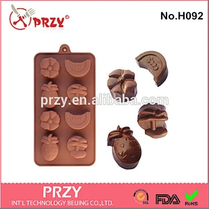 Different shape silicone baking molds,multi shapes silicone chocolate mold