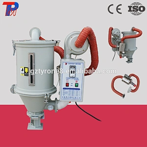 Plastic hopper dryer for injection machine