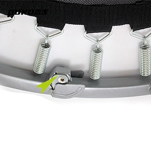 TX-6386 38' 4-Folding Bungee Round Trampoline For Sale