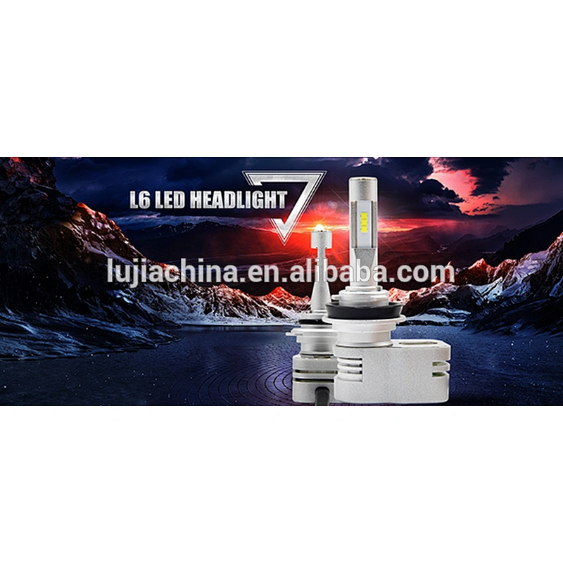 LUJIA L6 Y22 9007 6000lm 12000lm high low beam car led headlight bulb new chip than Y19 R4 t5 C6 P7 g8 cob H4 H7 H11led lighting