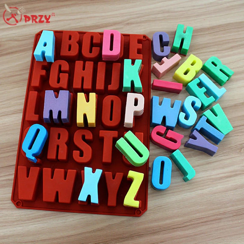 English letters silicone mold chocolate silicone mold letters silicone mold